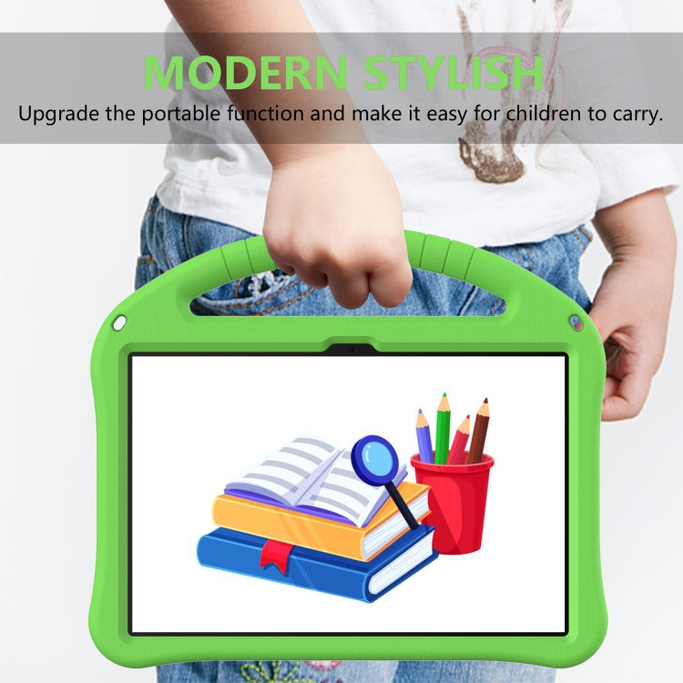 For Blackview Tab 80 10.1 2023 EVA Shockproof Tablet Case with Holder(Green)