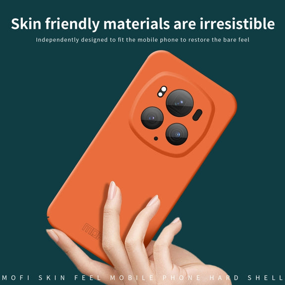 For Honor Magic6 Pro MOFI Qin Series Skin Feel All-inclusive PC Phone Case(Green)