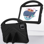 For T-Mobile REVVL Tab 10.36 2023 EVA Shockproof Tablet Case with Holder(Black)