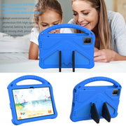 For T-Mobile REVVL Tab 10.36 2023 EVA Shockproof Tablet Case with Holder(Blue)