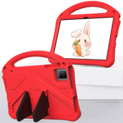For T-Mobile REVVL Tab 10.36 2023 EVA Shockproof Tablet Case with Holder(Red)