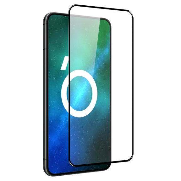 For Samsung Galaxy A54 5G NORTHJO A++ Screen Protector Full Glue Silk Printing Tempered Glass Film(Black)