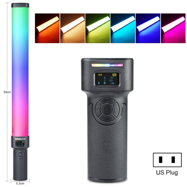 VLOGLITE W270RGB Live Streaming E-Sports Handheld Fill Light LED Studio Light(US Plug)