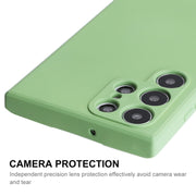 For Samsung Galaxy S24 Ultra 5G ENKAY Liquid Silicone Soft Shockproof Phone Case(Pink)