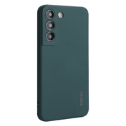 For Samsung Galaxy S24+ 5G ENKAY Liquid Silicone Soft Shockproof Phone Case(Dark Green)