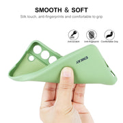 For Samsung Galaxy S24+ 5G ENKAY Liquid Silicone Soft Shockproof Phone Case(Dark Green)