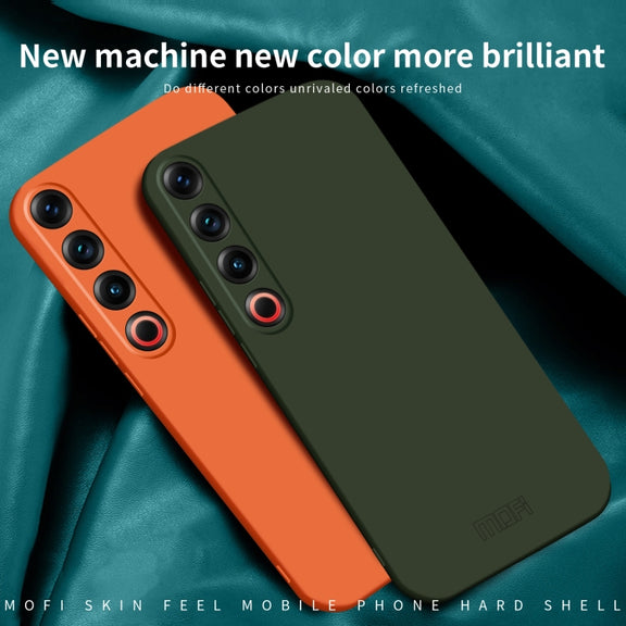 For Meizu 21 Pro MOFI Qin Series Skin Feel All-inclusive PC Phone Case(Black)