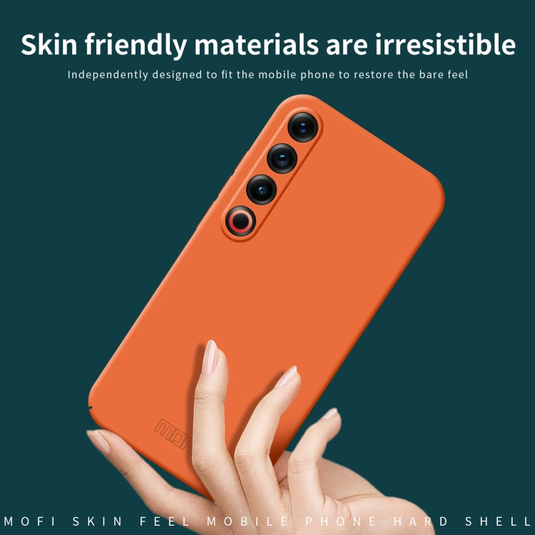 For Meizu 21 Pro MOFI Qin Series Skin Feel All-inclusive PC Phone Case(Black)