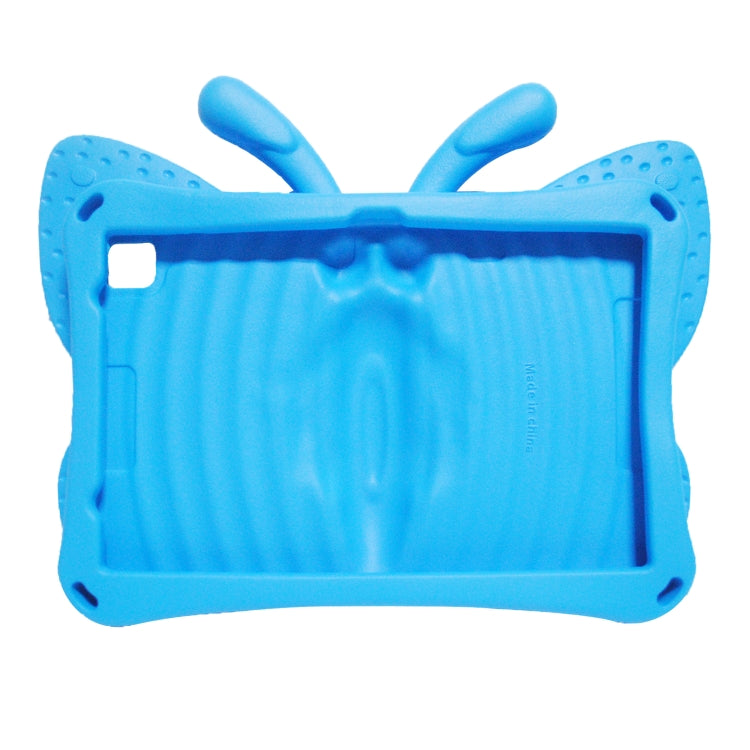 For Honor Pad X8 / X6 /7 Butterfly Bracket Kids EVA Shockproof Tablet Case(Blue)
