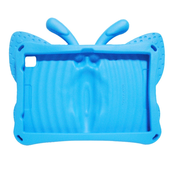 For Honor Pad X8 / X6 /7 Butterfly Bracket Kids EVA Shockproof Tablet Case(Blue)