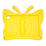 For Honor Pad X8 / X6 /7 Butterfly Bracket Kids EVA Shockproof Tablet Case(Yellow)