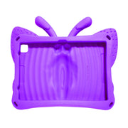 For Honor Pad X8 / X6 /7 Butterfly Bracket Kids EVA Shockproof Tablet Case(Purple)
