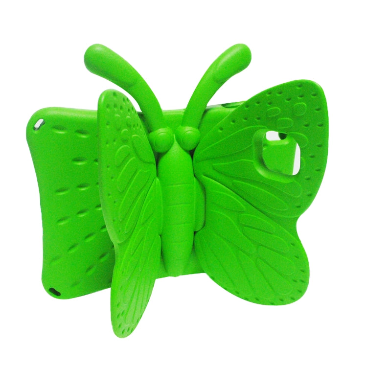 For Honor Pad X8 / X6 /7 Butterfly Bracket Kids EVA Shockproof Tablet Case(Green)