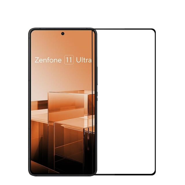 For Asus Zenfone 11 Ultra MOFI 9H 2.5D Full Screen Tempered Glass Film(Black)