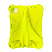 For iPad Pro 11 2024 360 Rotation Aircraft Holder EVA Shockproof Tablet Case(Yellow)