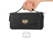 For Samsung Galaxy S24 Ultra 5G Crossbody Multi-functional Zipper Wallet Litchi Leather Phone Case(Black)
