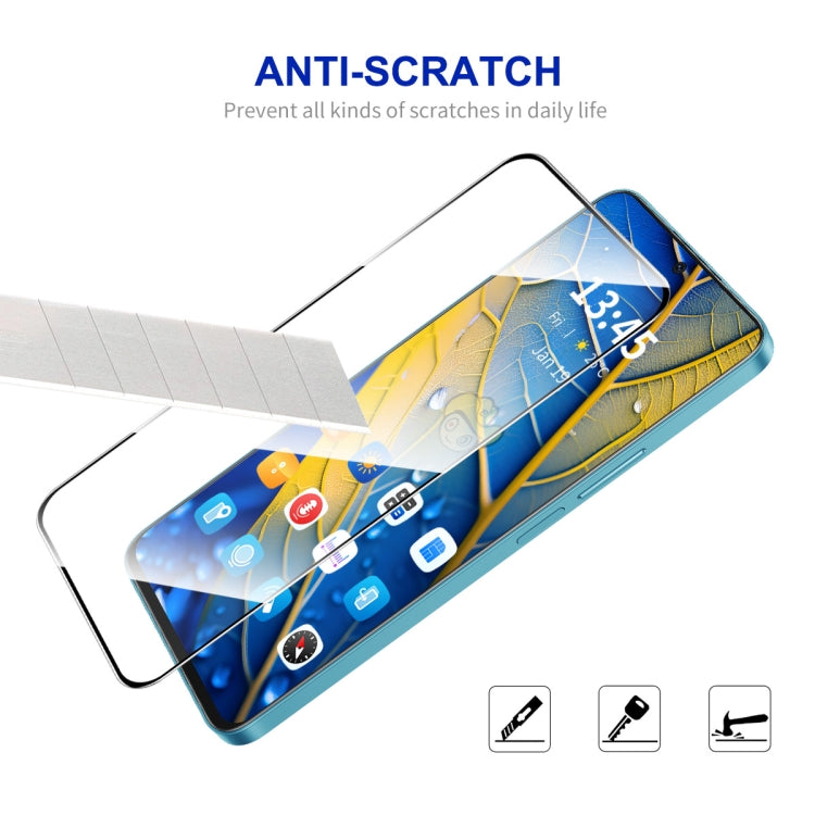 For Samsung Galaxy S24 FE 5G ENKAY Easy Install High Alumina Silicon Full Glass Film