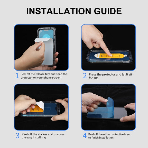 For Google Pixel 8 Pro ENKAY Easy Install High Alumina Silicon Full Glass Film