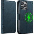 For iPhone 15 Pro SUTENI J07 Multifunctional Horizontal Flip Magsafe Leather Phone Case(Blue) - iPhone 15 Pro Cases by Suteni | Online Shopping South Africa | PMC TechLife | Buy Now Pay Later Mobicred