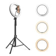 JMARY FM-536A 10 inch Ring Live Fill Light Streaming Stand Beauty Light Set - free shipping - PMC TechLife - Order now!