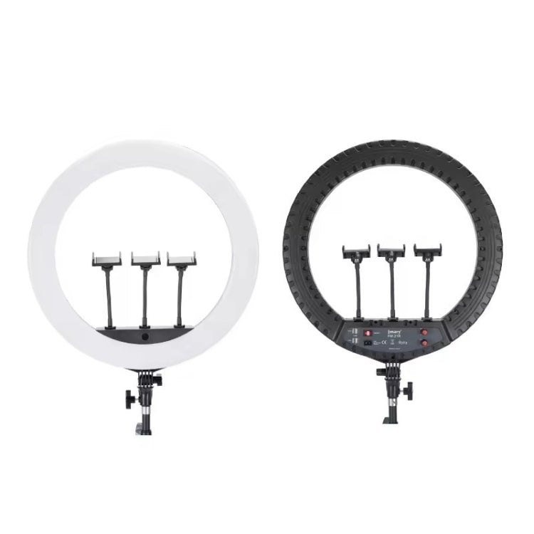 JMARY FM-21R With Remote Control Phone Clip 21-inch Dimmable LED Ring Light(US Plug)