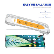 For vivo X100 Ultra ENKAY Easy Install Hot Bending Full Coverage Side Glue Tempered Glass Film