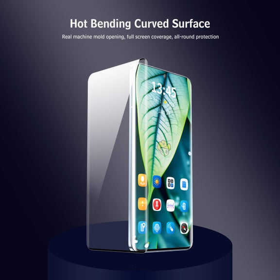 For OPPO Find X7 ENKAY Easy Install Hot Bending Full Coverage Side Glue Tempered Glass Film