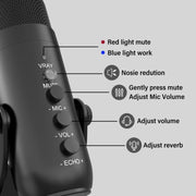 JMARY MC-PW8 USB Desktop Condenser Microphone