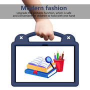For T-Iobile REVVL Tab 10.36 2023 Handle Kickstand Children EVA Shockproof Tablet Case(Navy Blue)