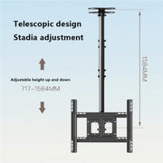 NB T560-15 Telescopic TV Hanger 32-65 inch LCD Television Ceiling Bracket