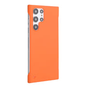 For Samsung Galaxy S24 Ultra 5G ENKAY Matte Frameless Hard PC Case(Orange)