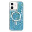 For iPhone 12 / 12 Pro Shell Texture Multicolor MagSafe TPU Phone Case(Sky Blue) - iPhone 12 / 12 Pro Cases by PMC TechLife | Online Shopping South Africa | PMC TechLife