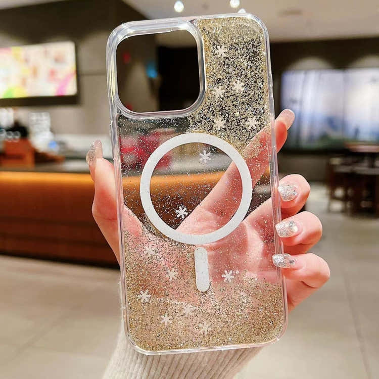 For iPhone  11 Explosive Flash Gradient MagSafe TPU Phone Case(Cold Pink)