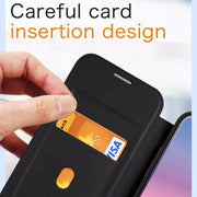 For Samsung Galaxy S24 Ultra 5G MagSafe RFID Blocking Adsorption Flip Leather Phone Case(Grey)