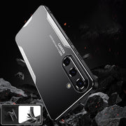 For Samsung Galaxy S24 5G Blade Series TPU Hybrid Metal Phone Case(Red)