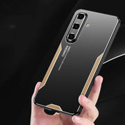 For Samsung Galaxy S25+ 5G Blade Series TPU Hybrid Metal Phone Case(Red)
