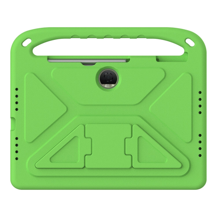For Honor Pad 9 12.1 Handle EVA Shockproof Tablet Case with Holder(Green)