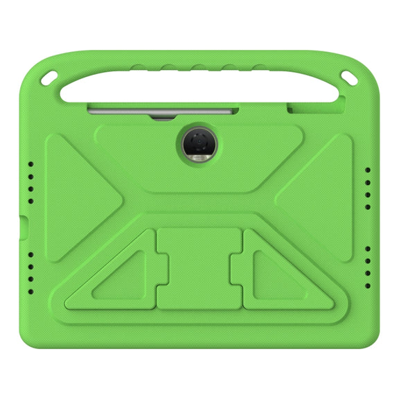 For Honor Pad 9 12.1 Handle EVA Shockproof Tablet Case with Holder(Green)