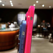 For iPhone 16 Pro Jelly Glitter Solid Color TPU Phone Case(Blue)