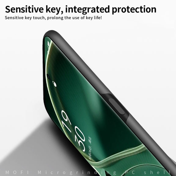 For OPPO Find X6 MOFI Micro-Frosted PC Ultra-thin Hard Phone Case(Blue)