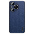 For Huawei Pura 70 Tree Bark Leather Shockproof Phone Case(Blue) - Huawei Cases by PMC Jewellery | Online Shopping South Africa | PMC Jewellery | Buy Now Pay Later Mobicred