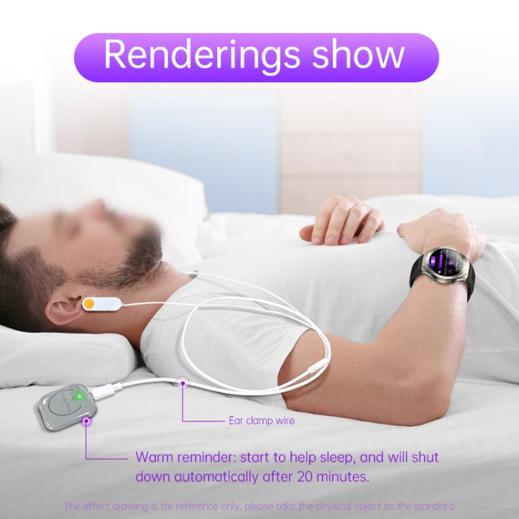 FD02 1.46 inch Color Screen Smart Watch, Support CES Sleep Aid / ECG Detection(Silver)