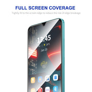 For Tecno Spark 9 2pcs ENKAY Full Glue High Aluminum-silicon Tempered Glass Film