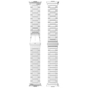 For Redmi Watch 4 Three Bead Stainless Steel Metal Watch Band(Gold)