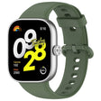 For Xiaomi  Mi Band 8 Pro Solid Color Colorful Buckle Silicone Watch Band(Dark Green) - Watch Bands by PMC TechLife | Online Shopping South Africa | PMC TechLife