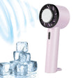 ENKAY Hat-Prince Handheld Mini Portable Cold Compress Cooling Fan(Pink) - Electric Fans by ENKAY | Online Shopping South Africa | PMC TechLife | Buy Now Pay Later Mobicred