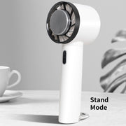 ENKAY Hat-Prince Handheld Mini Portable Cold Compress Cooling Fan(White)