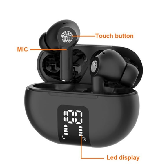 M10 Wireless Bluetooth Smart Voice Translator Headset Multiple Languages Translation Earphones(White)