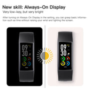 C80 IP67 Water-resistant Smart Bracelet Sport Fitness Tracker(Dark Blue)