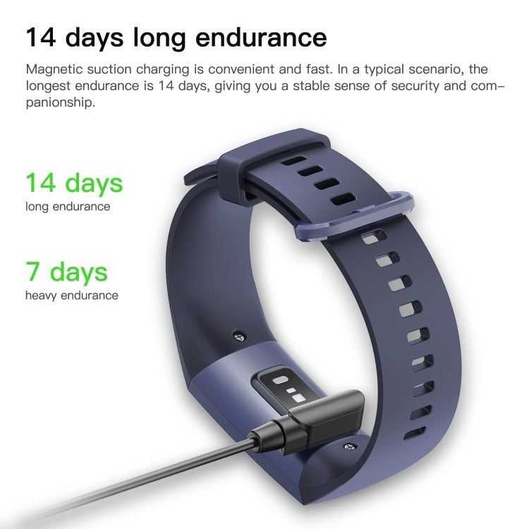 C80 IP67 Water-resistant Smart Bracelet Sport Fitness Tracker(Wine Red)